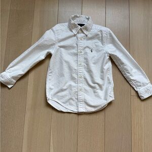 Polo by Ralph Lauren White Button Down Shirt